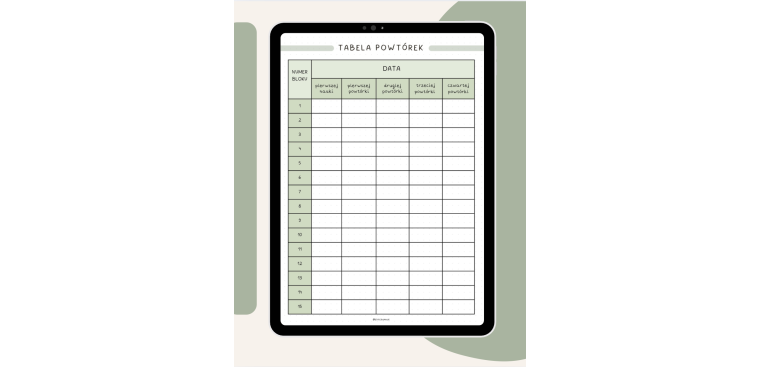 Planer do matury z biologii 