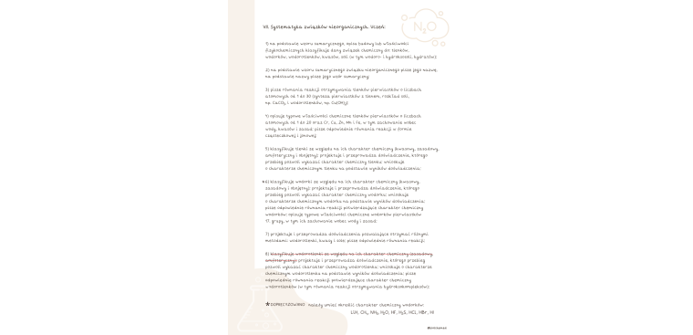 Skrócona podstawa do matury z chemii