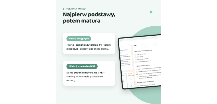 KURS OBLICZENIOWY OD ZERA - reakcje w roztworach wodnych