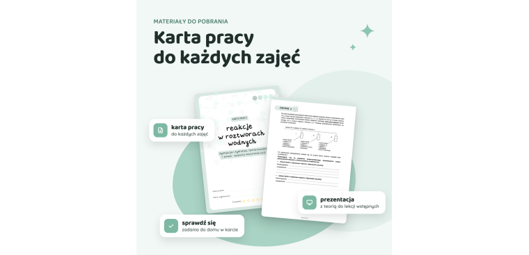 KURS OBLICZENIOWY OD ZERA - reakcje w roztworach wodnych