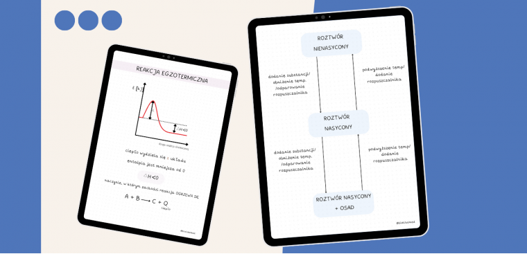 Zestaw notatek do matury z chemii + GRATIS 