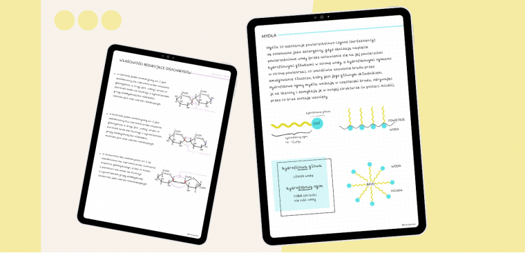 Zestaw notatek do matury z chemii + GRATIS 