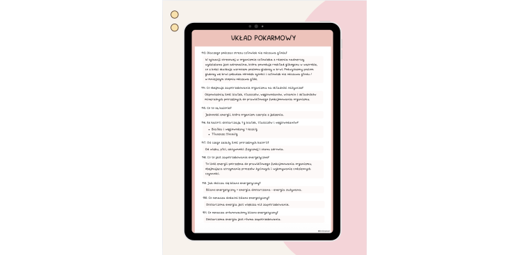 Pytania powtórkowe + odpowiedzi z biologii cz.III