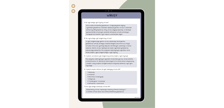 Pytania powtórkowe + odpowiedzi z biologii cz.II