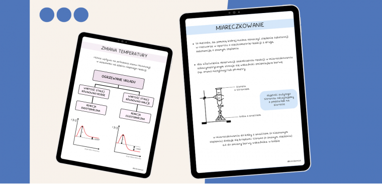 Zestaw notatek do matury z chemii 